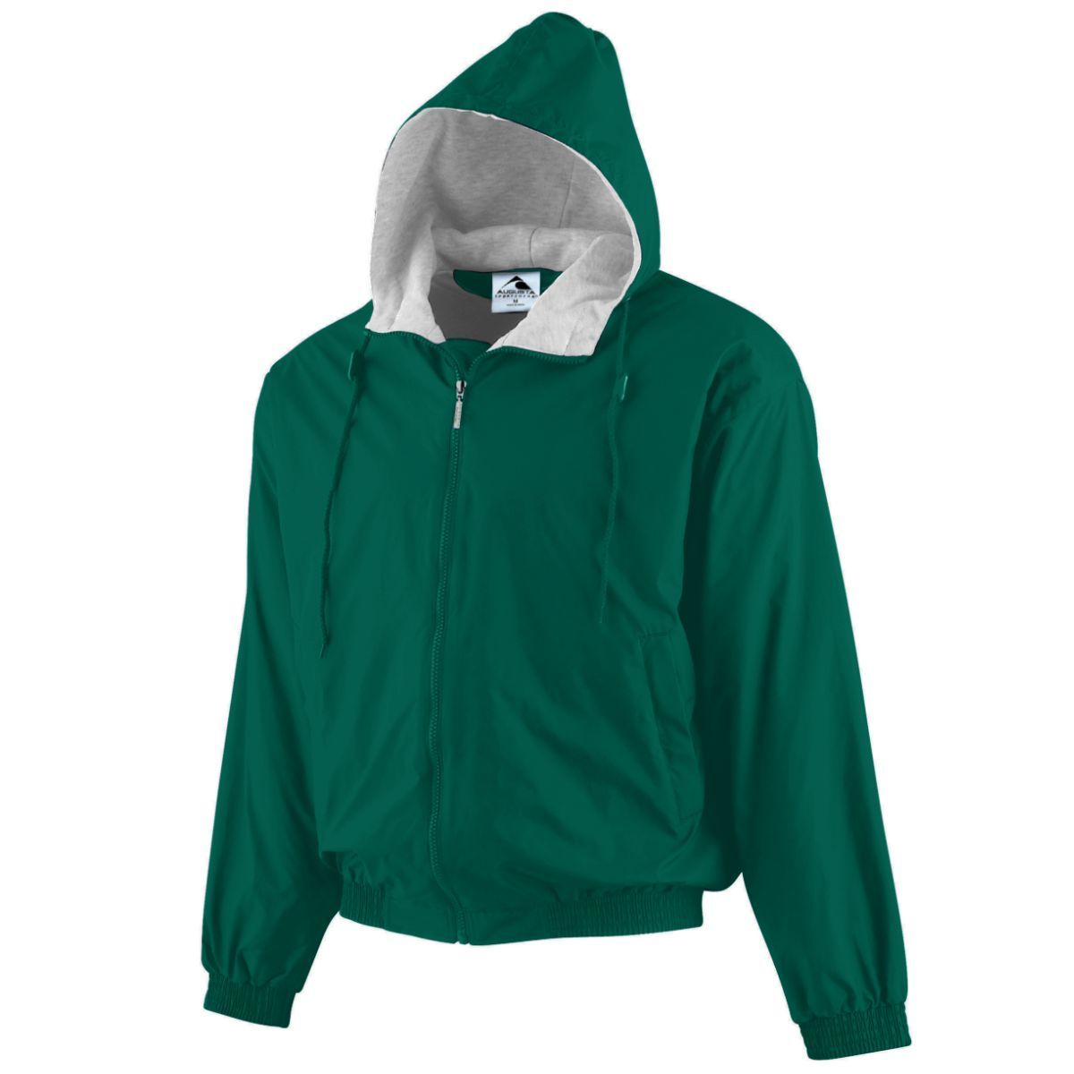 HOODED TAFFETA JACKET/FLEECE LINED - Image 2