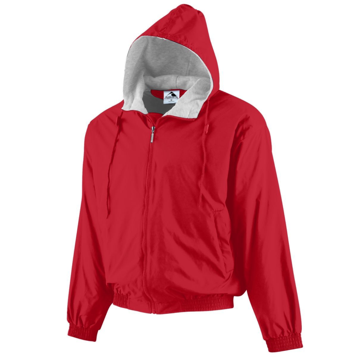HOODED TAFFETA JACKET/FLEECE LINED - Image 3