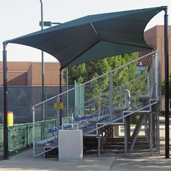 Slanted Bleacher Covers 20' x 26'