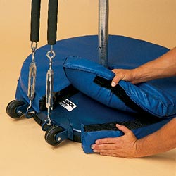 Volleyball Standard Base Pad 30" Blue