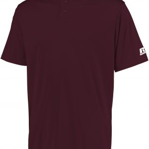 Performance Two-Button Solid Jersey