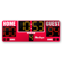 BSN SPORTS 8'x3' Indoor Scoreboard