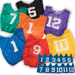 Lightweight Numbered Scrimmage Vest-Adult
