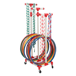 Jump Rope/Hoop Rack