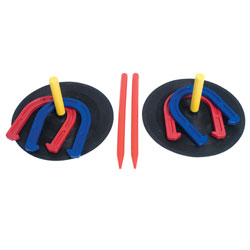 Indoor/Outdoor Horseshoe Set