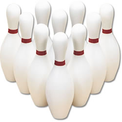 Lightweight Bowling Pins - Set of 10