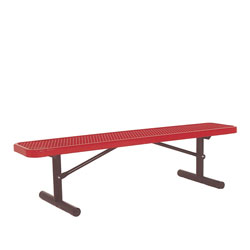 8' Park Bench w/o Back-Portable Diamond