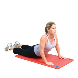 Hanging Workout Mats - 72"L x 24"W x 5/8" - Blue