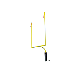 H.S. Football Goalposts with 30' Upright - Yellow