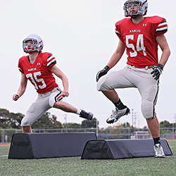 Pro Down Step-Over Dummies - 8" High -Black