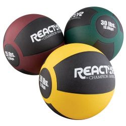Reactor Rubber Medicine Ball (25 lb - Maroon)