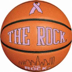 The Rock® Pink Ribbon Game Ball