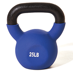 Champion Barbell® Vinyl Coated Kettlebell (25lb)