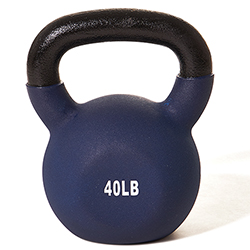 Champion Barbell® Vinyl Coated Kettlebell (40lb)