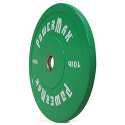 POWERMAX 10LB Bumper Plate - Green