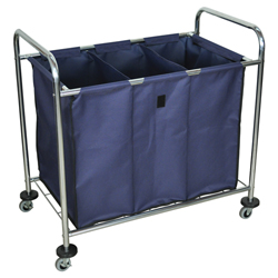 Laundry Cart w/Dividers